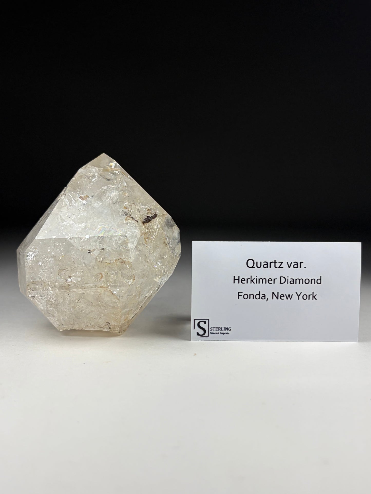 Quartz var. Herkimer Diamond