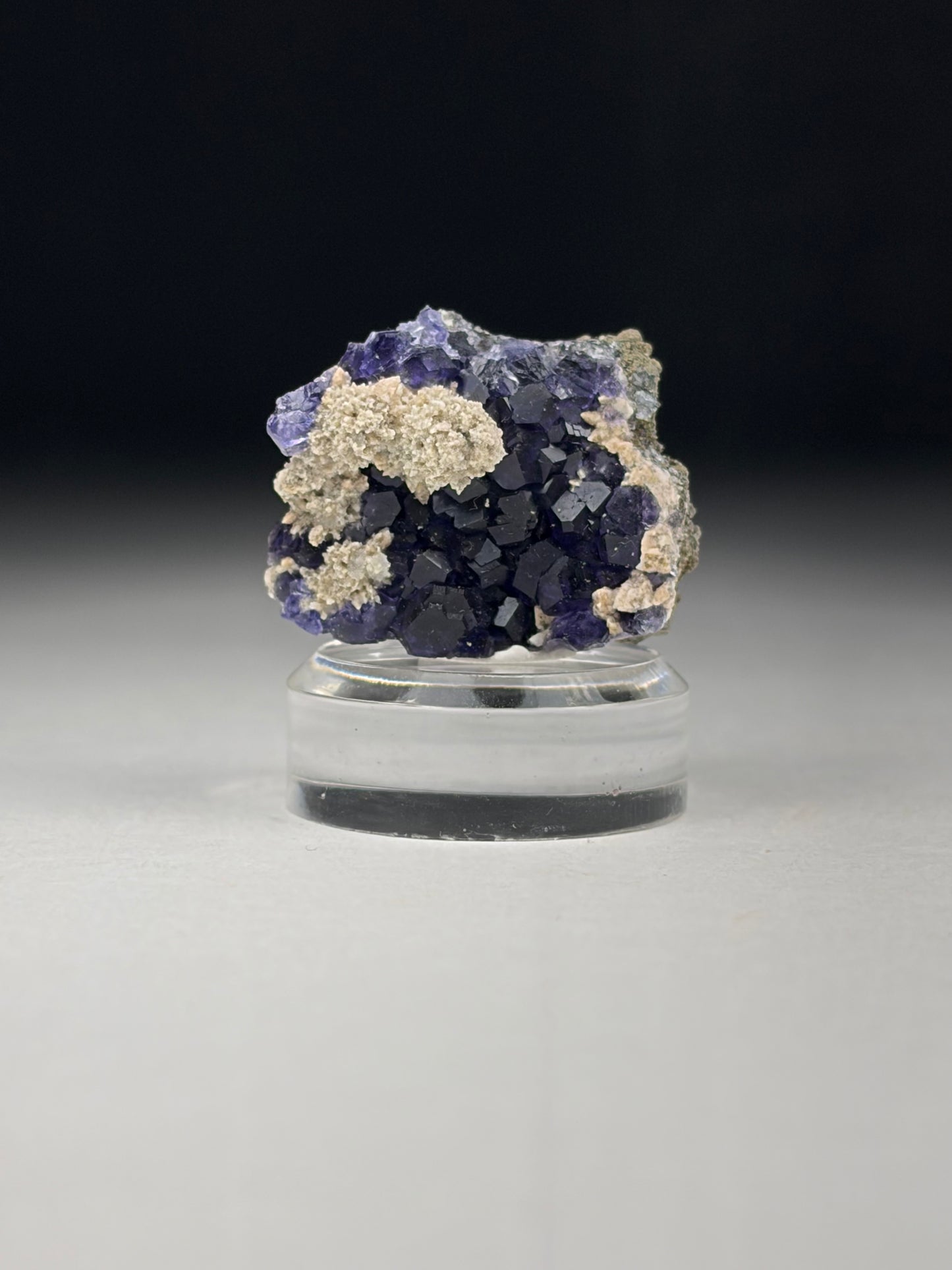 Tanzanite Fluorite w/base