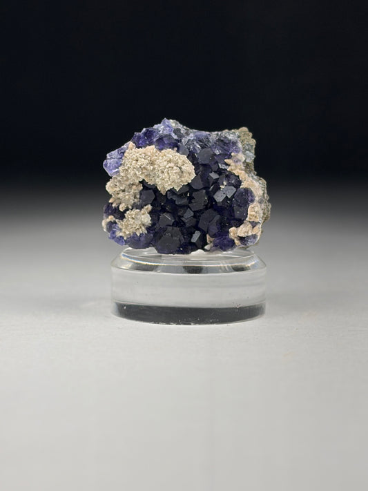 Tanzanite Fluorite w/base