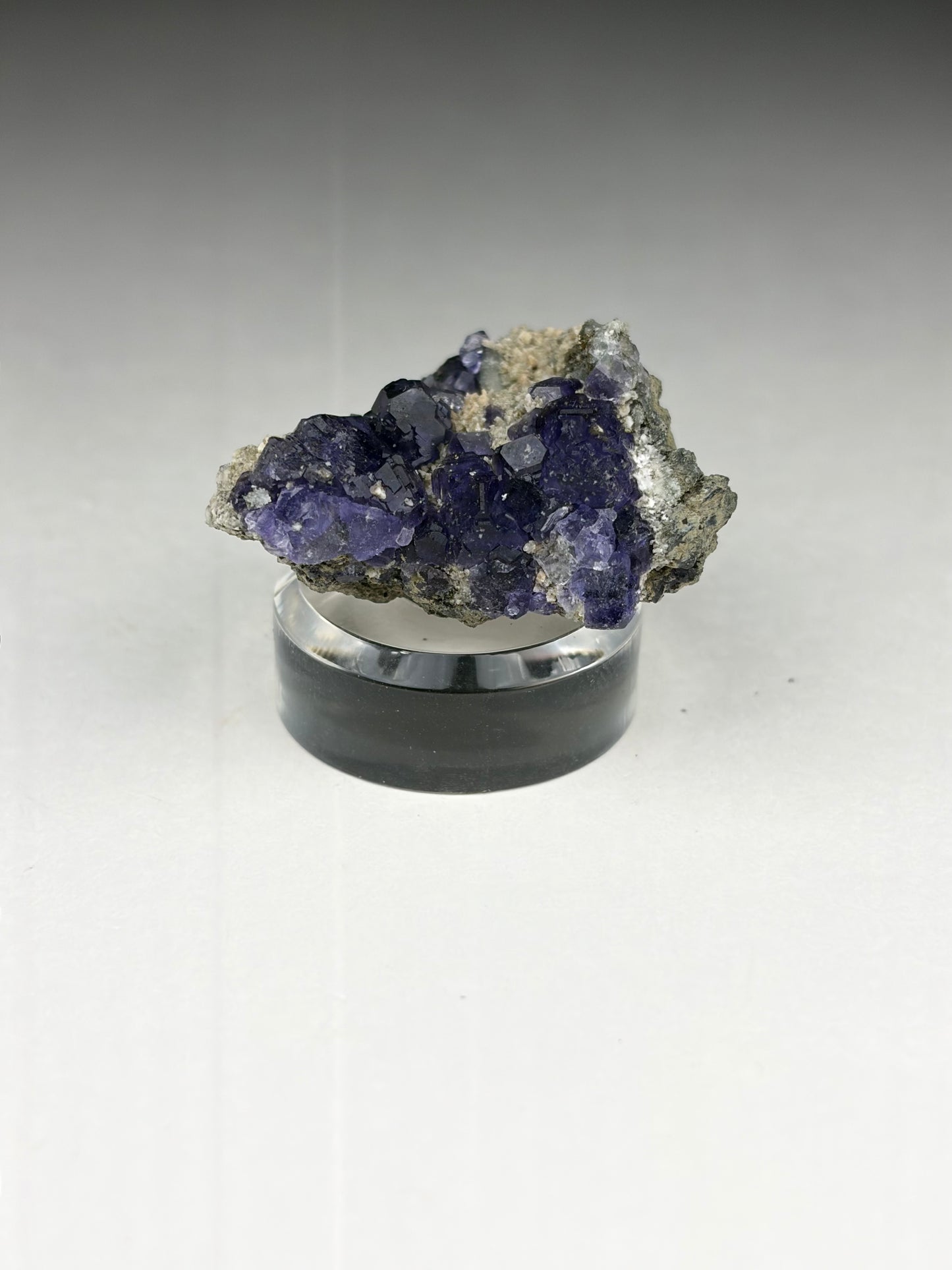Tanzanite Fluorite w/ base