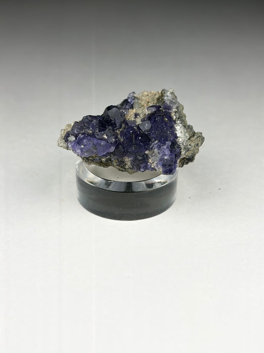 Tanzanite Fluorite w/ base