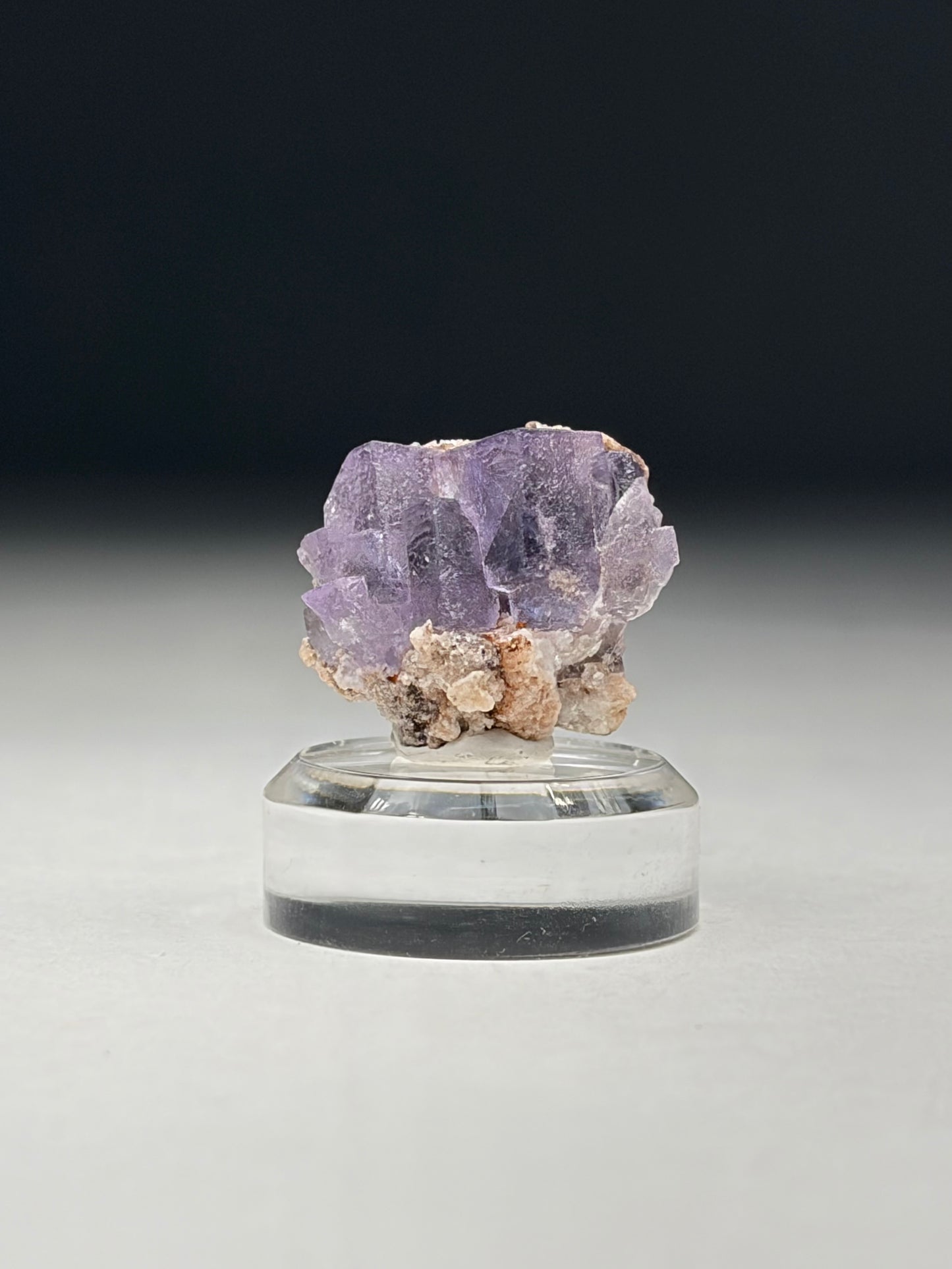 Fluorite w/ base