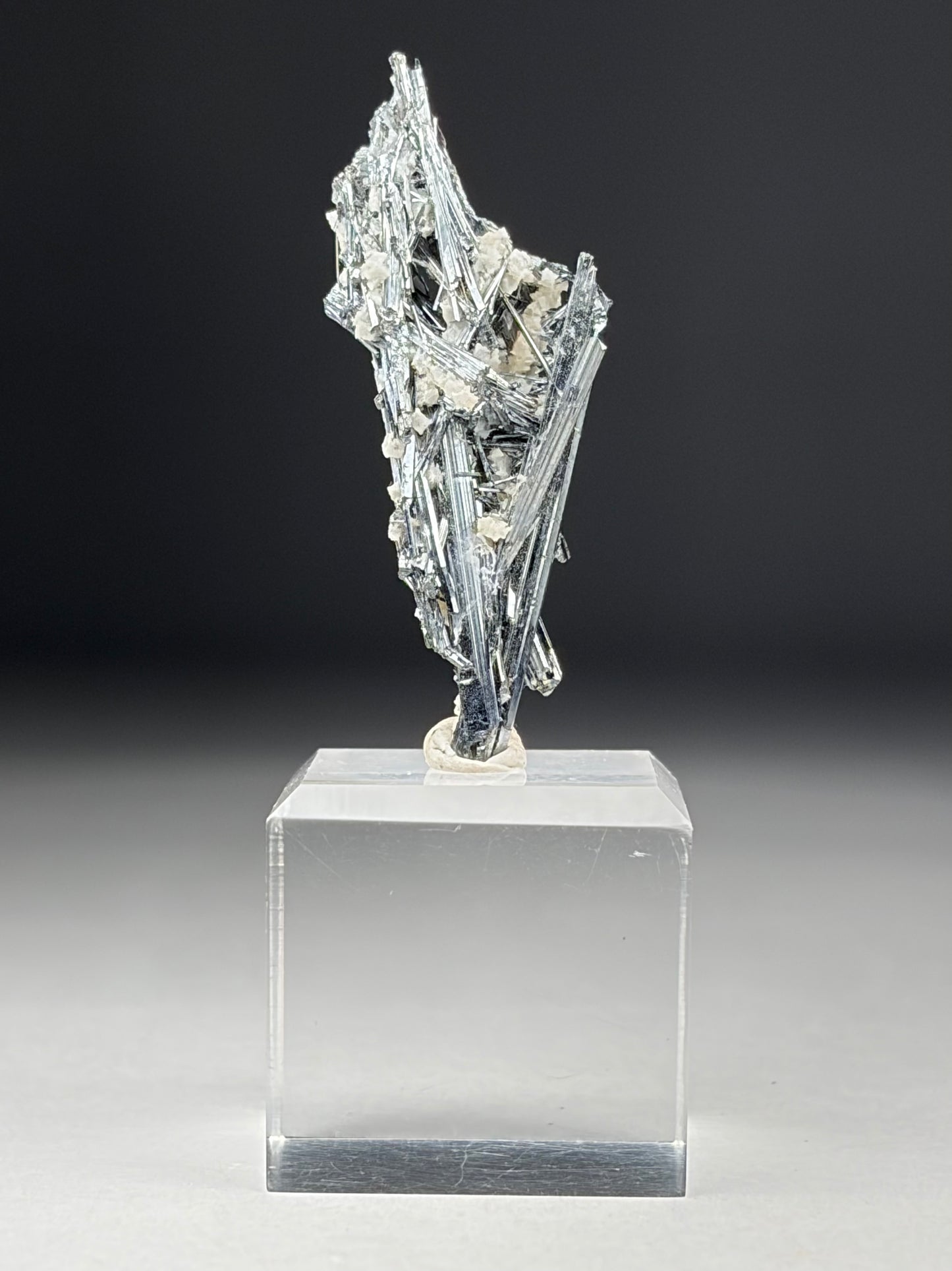 Stibnite w/ stand