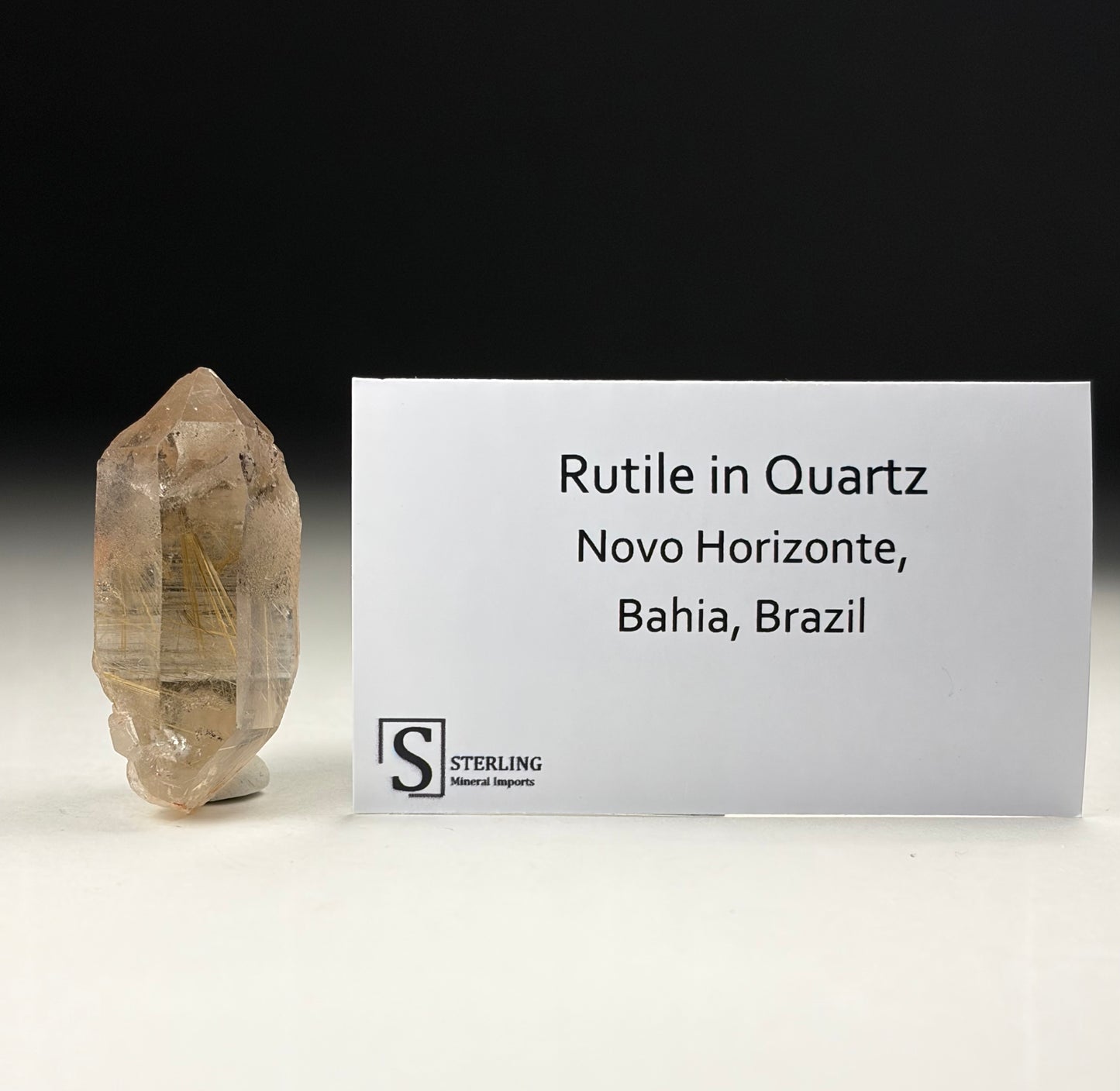 Rutile in Quartz