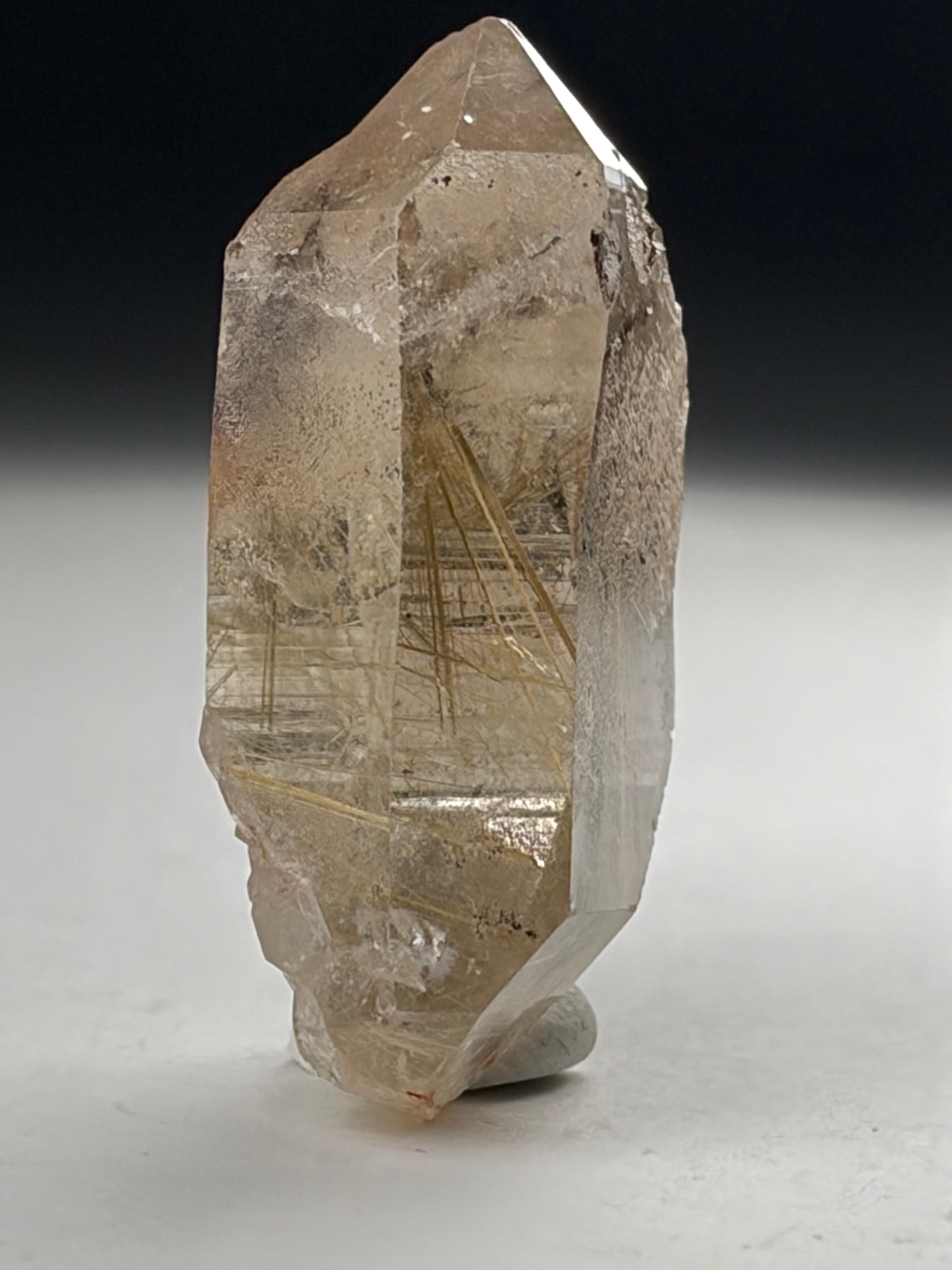 Rutile in Quartz