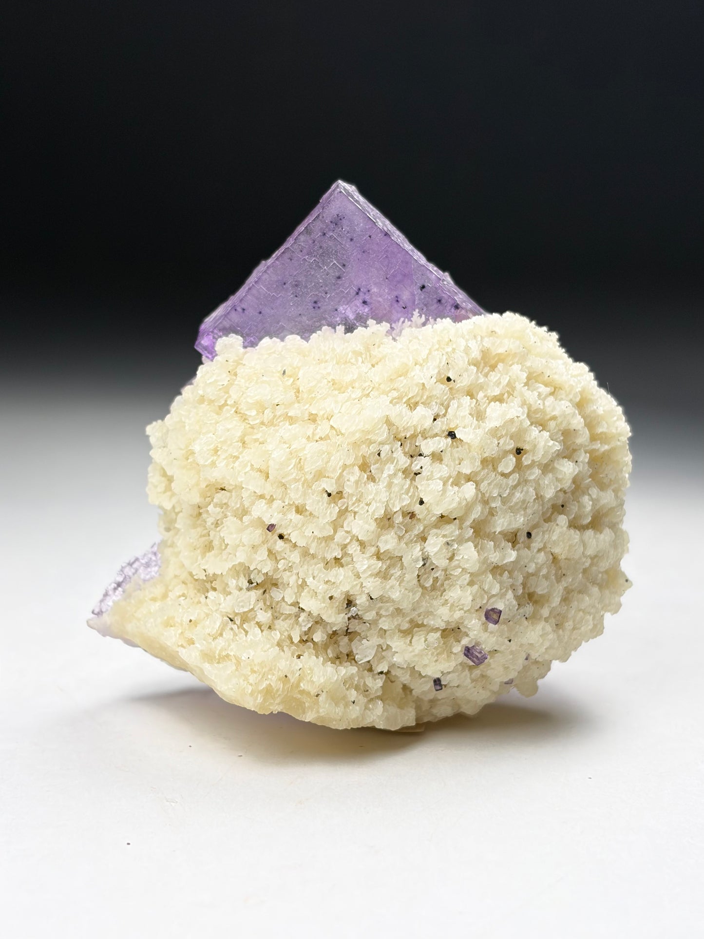 Barite on Fluorite - Tennessee