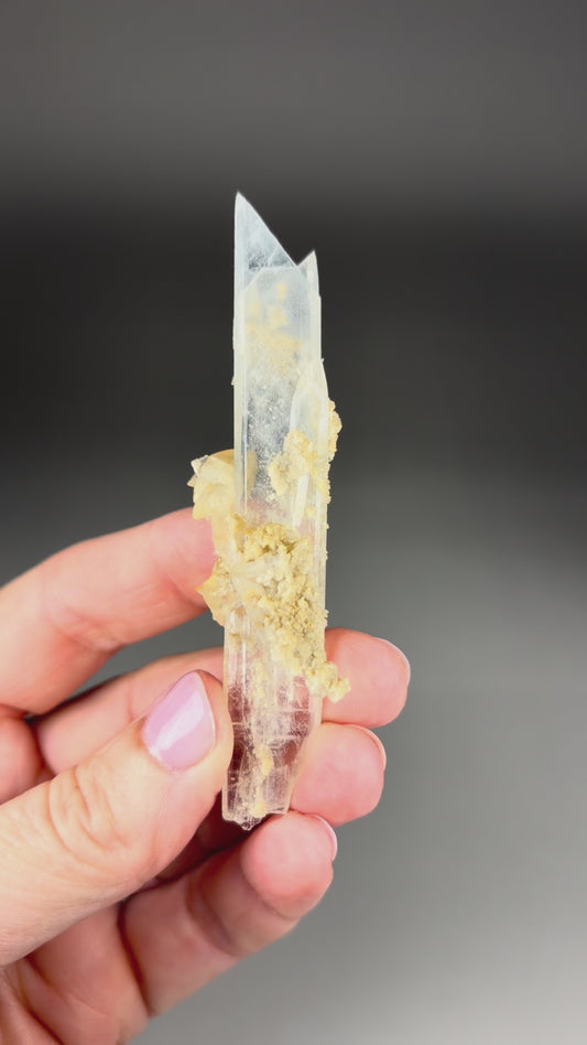 Celestine w/ Calcite