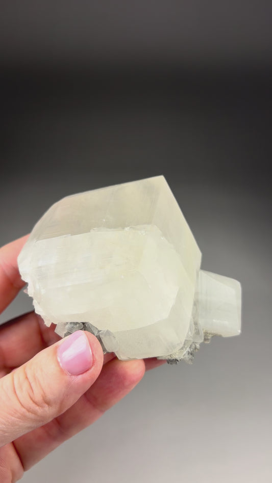Calcite w/ Marcasite