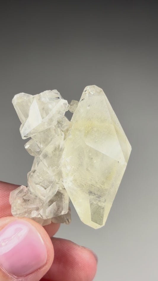 Calcite w/ Marcasite