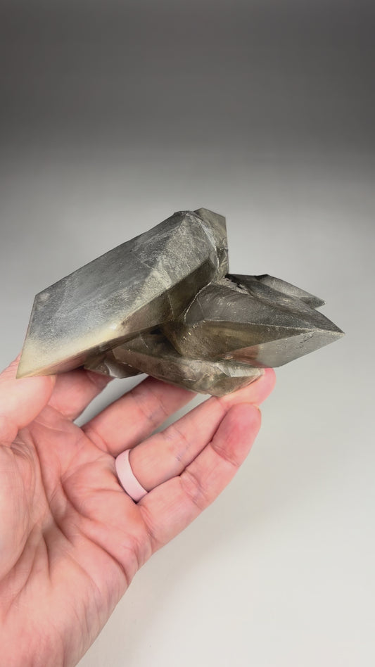 Calcite w/ Chalcopyrite