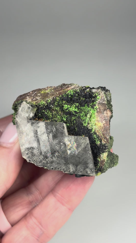 Calcite w/ Motttramite