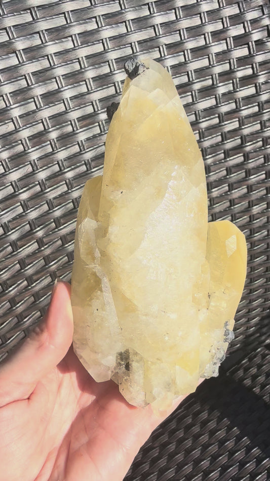 Calcite w/Galena